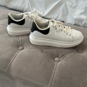 White sneakers